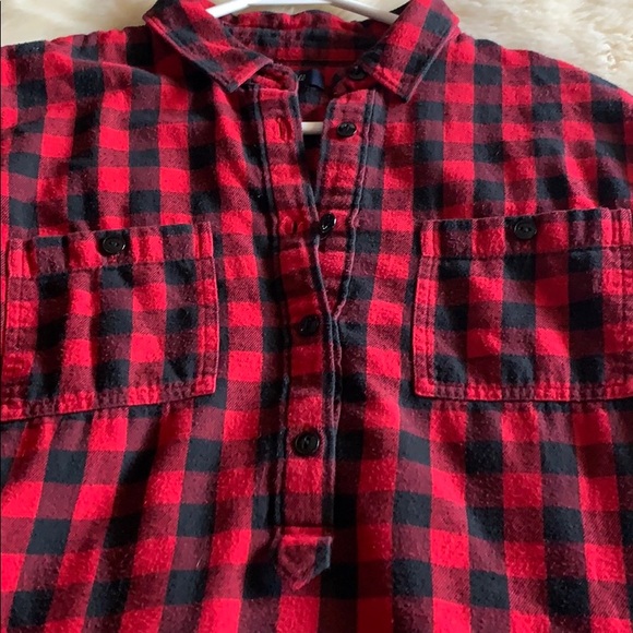 Madewell Red Buffalo Plaid - Picture 7 of 9